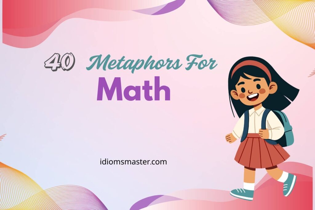 metaphors for math