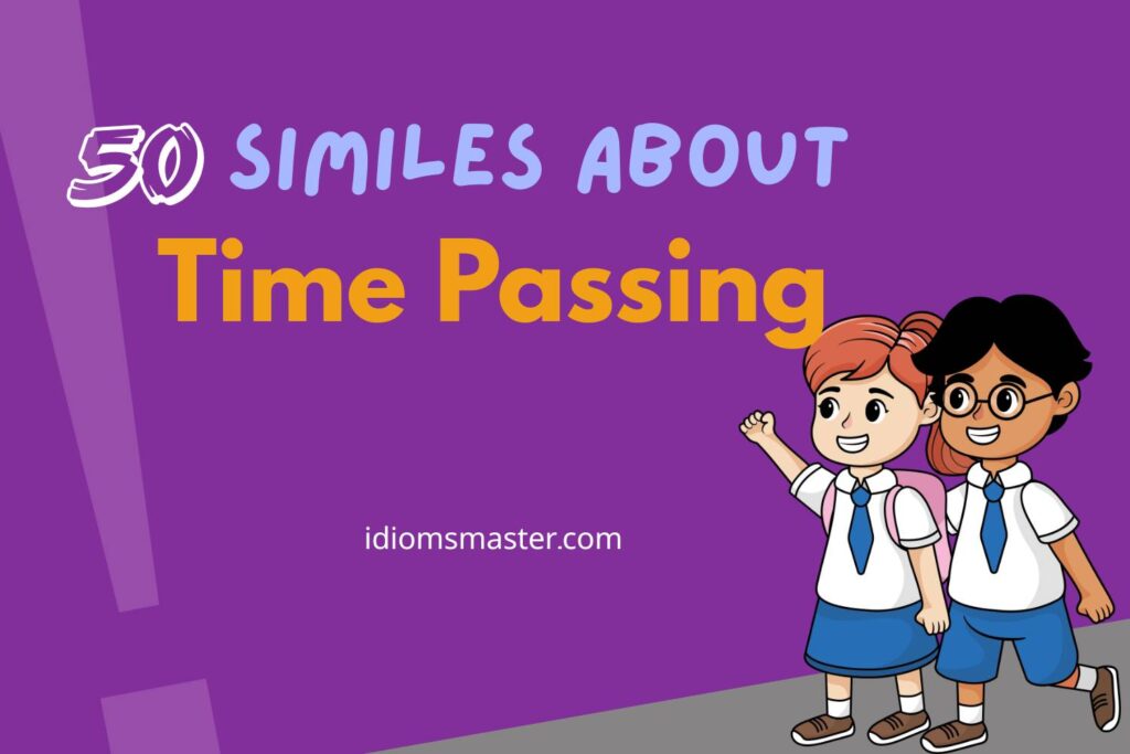similes about time passing