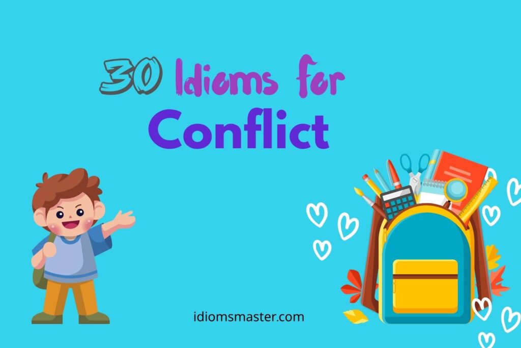 idioms for conflict